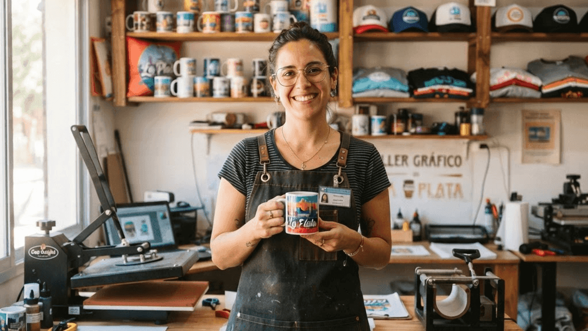 Remeras y tazas personalizadas por sublimación en Uruguay
