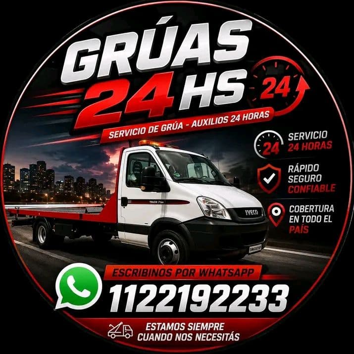 Grúas 24 Horas