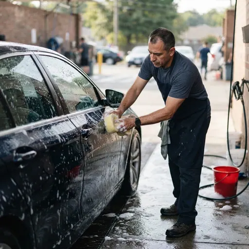 Lavado de autos a domicilio — profesional verificado en Argentina